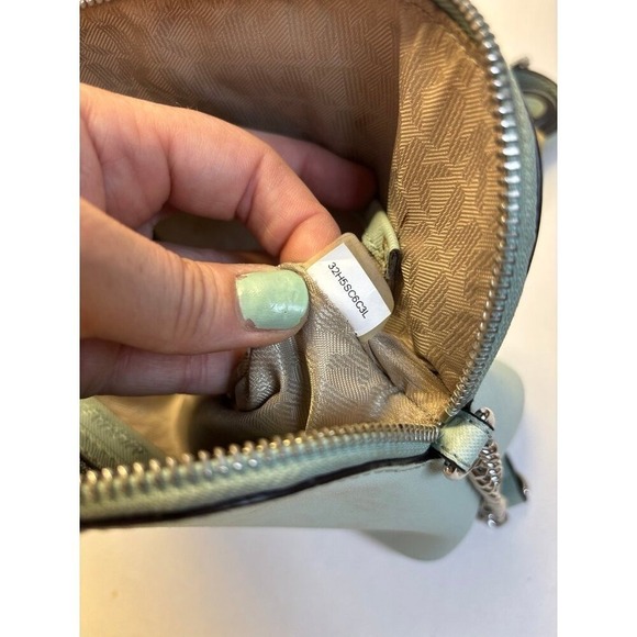 Michael Kors Cindy Blue Crossbody Bag (9x6) - Picture 10 of 13